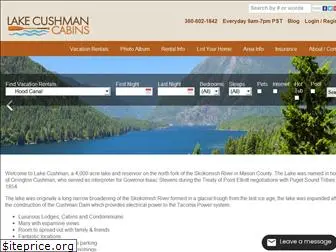 lakecushmancabins.com