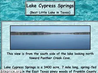 lakecypresssprings.org