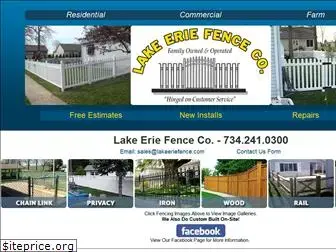 lakeeriefence.com