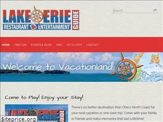 lakeerierestaurantandentertainmentguide.com