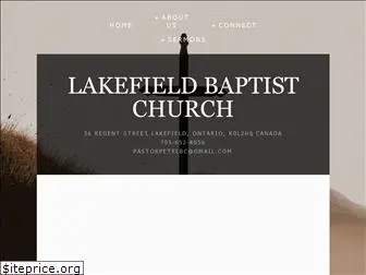 lakefieldbaptist.com