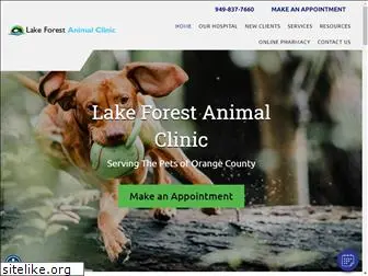 lakeforestanimalclinic.com