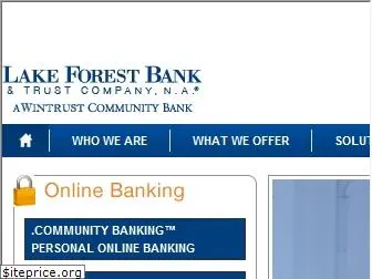 lakeforestbank.com