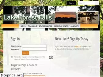lakeforestfalls.com
