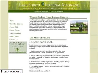 lakeforestinternalmedicine.com