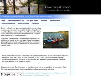 lakeforestrvresort.com