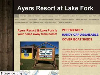 lakeforkayersresort.com
