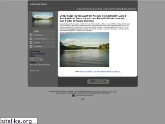lakefrontfarms.homesandland.com