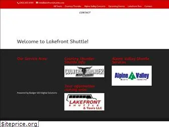 lakefrontshuttle.com