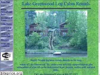 lakegreenwoodcabins.com