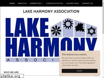 lakeharmonyassociation.com