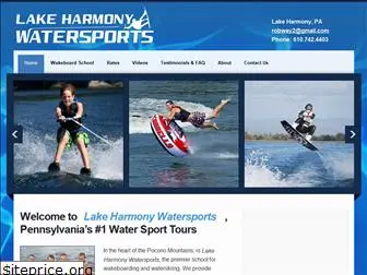 lakeharmonywatersports.com