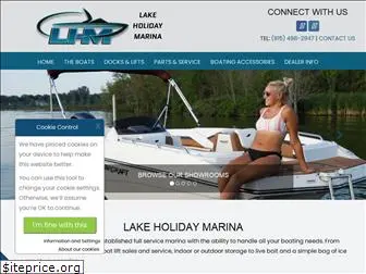 lakeholidaymarina.com