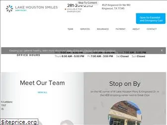 lakehoustonsmilesdentistry.com