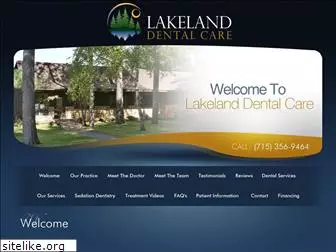 lakelanddentalcare.com