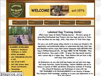 lakelanddogtrainingcenter.com