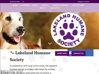 lakelandhumanesociety.org
