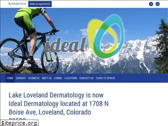 lakelovelanddermatology.com