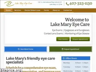 lakemaryeyecare.com