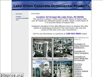 lakeorionconcrete.com