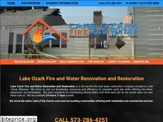 lakeozarkfireandwater.com