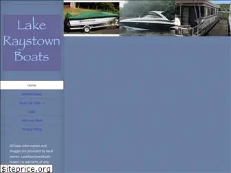 lakeraystownboats.com