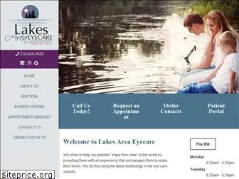 lakesareaeyecare.com