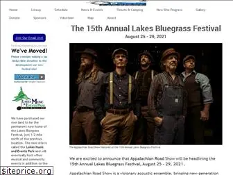 lakesbluegrassfestival.com