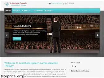 lakeshore-speech.com