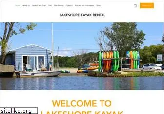 lakeshorekayakrental.com