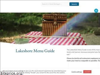 lakeshoremenuguide.com