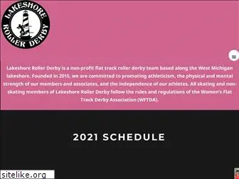 lakeshorerollerderby.com