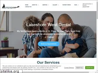 lakeshorewestdental.com