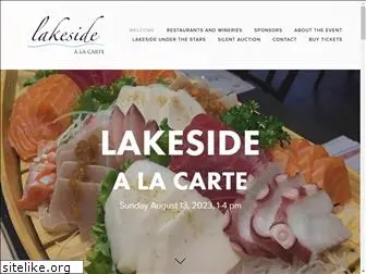 lakesidealacarte.com