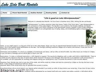lakesideboatrentals.com