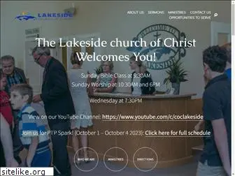 lakesidechurchofchrist.com