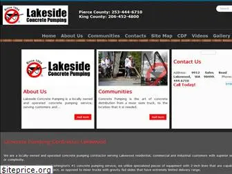 lakesideconcretepumping.com