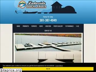 lakesidedocksales.com