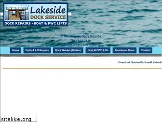 lakesidedockservice.com