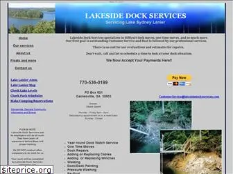 lakesidedockservices.com