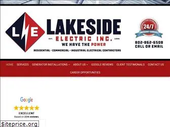 lakesideelectricvt.com