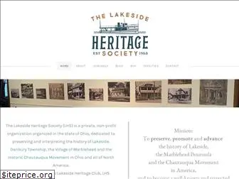 lakesideheritagesociety.com