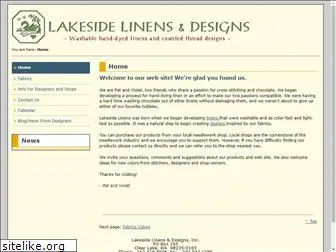 lakesidelinens.com