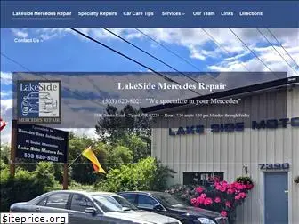 lakesidemercedesrepair.com