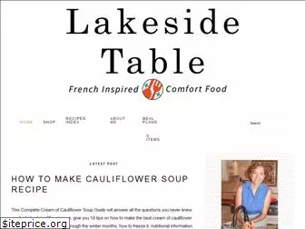 lakesidetable.com