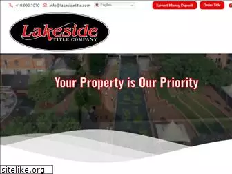 lakesidetitle.com