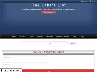 lakeslist.com