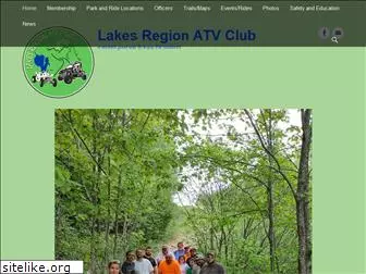 lakesregionatvclub.com