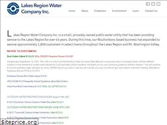 lakesregionwater.com