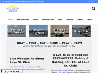 lakestclairguide.com